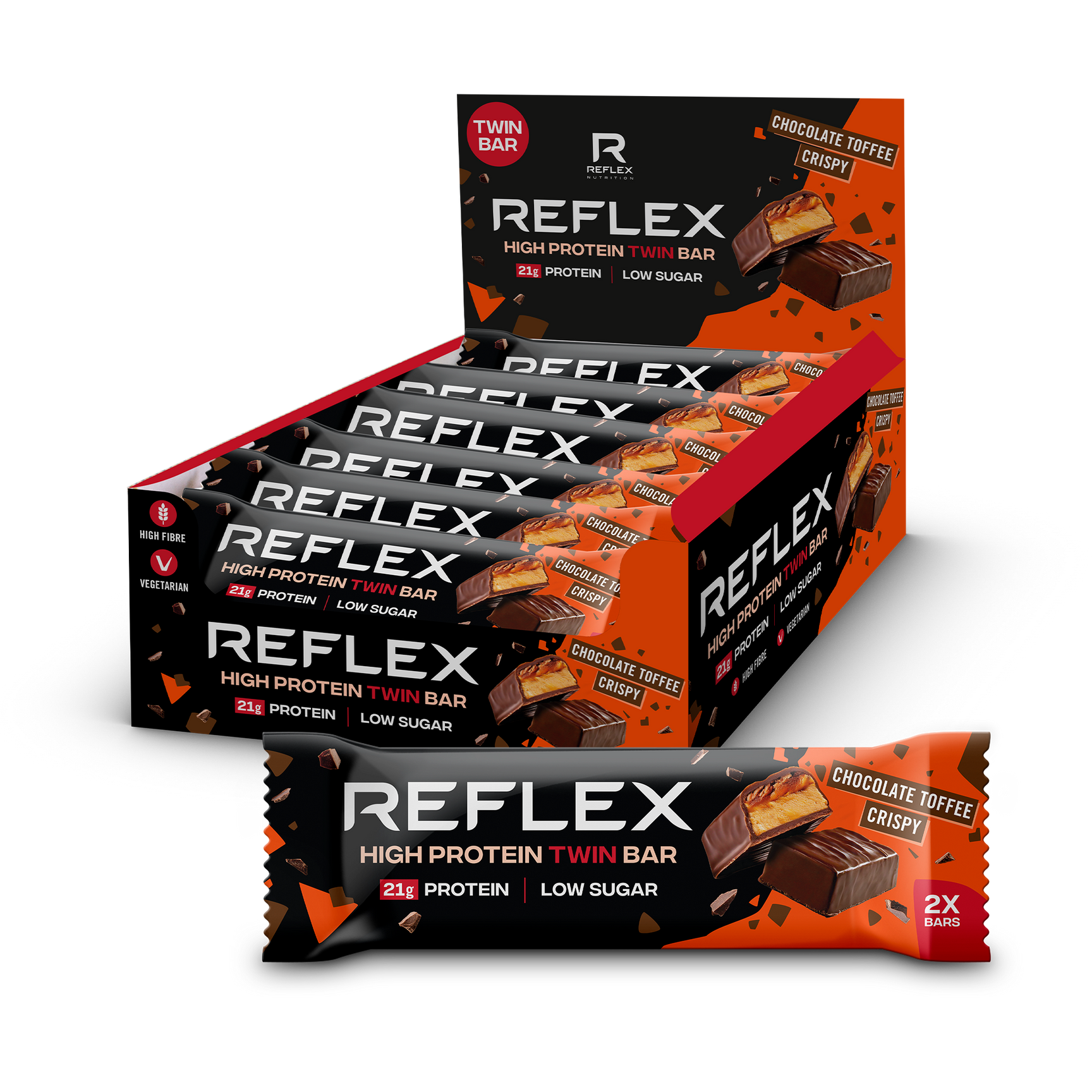 High Protein Twin Bar 12 Pack